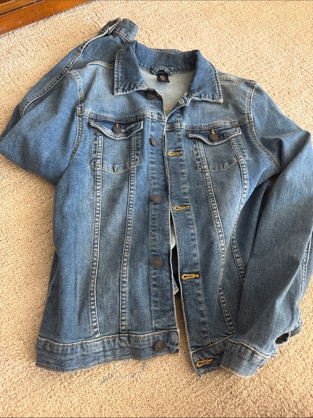 H&M Medium Blue Denim Jean Jacket for Kids